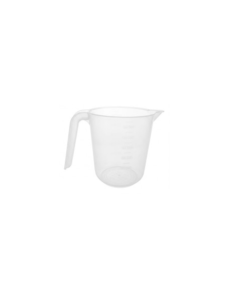 Jarra Leiteira Bico Medidora Graduada Transparente 630ml