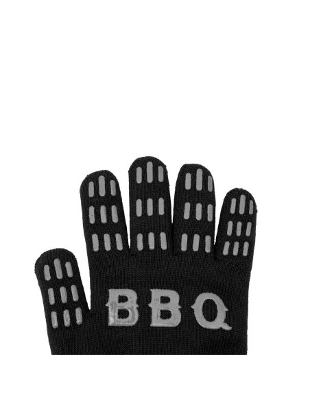 Luva de Cozinha Churrasco Térmica Antiderrapante Preto