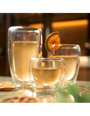 Copo de Vidro Borossilicato Parede Dupla...