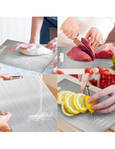 Tabua de Carne Corte Cozinha Profissional Aço...