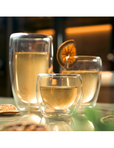 Copo de Vidro Borossilicato 150ml Parede Dupla...