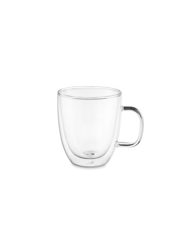 Caneca Vidro Borossilicato 350ml Parede Dupla...
