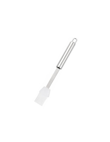Pincel Culinário Silicone Inox Branco...