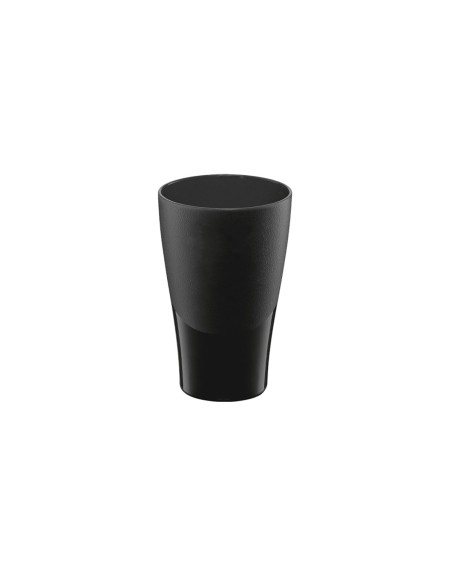 Copo Preto de Plastico Resistente BPA Free 300ml