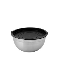Tigela Bowl Inox Grande com Tampa 7L Cozinha Profissional