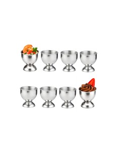 Taça Mini Inox Finger Food Aperitivos Entradas Suporte 8un