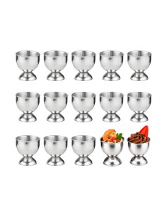 Taça Mini Inox Finger Food Aperitivos Entradas Suporte 30un