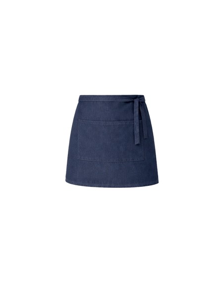 Avental de Cintura Curto Jeans Barista Chef Garçom Bartender