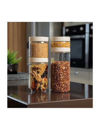 Pote Organizador Porta Mantimentos Transparente...