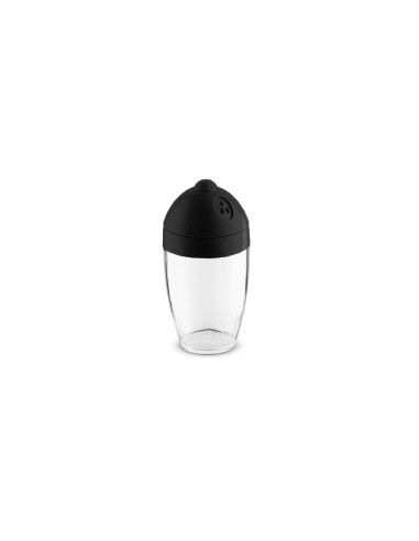 Porta Condimentos Pote Farinheiro Preto 300ml