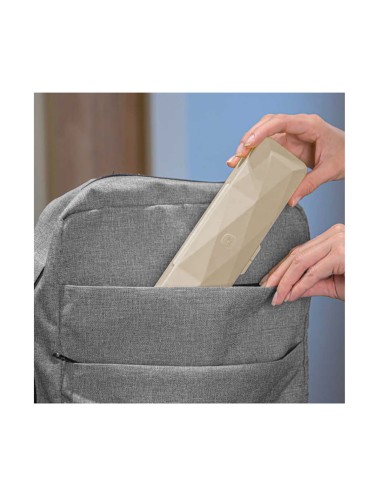 Estojo Bege Nude Multiuso Porta Oculos Talheres...