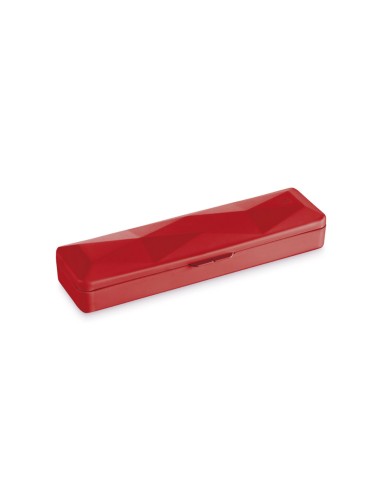 Estojo Vermelho Multiuso Porta Oculos Talheres Maquiagem