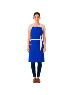 Avental Azul Royal Algodão Padaria Confeitaria Sorveteria 2