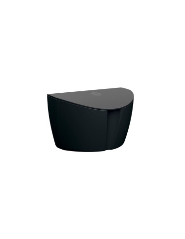 Saleiro Preto com Tampa Porta Condimentos 500ml