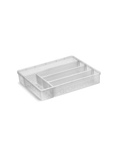 Porta Talheres Organizador Gaveta Separador Transparente