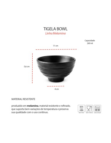 Tigela Bowl Cumbuca Caldo Sobremesa Melamina...