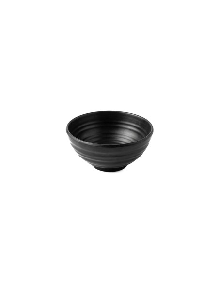 Tigela Bowl Cumbuca Caldo Sobremesa Melamina Preto 260ml