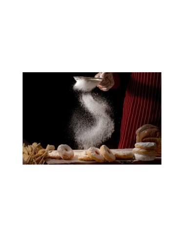 Peneira Inox Cabo Aço Cozinha Confeitaria 10cm