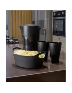 Cesta Pao Cestinha Cesto Organizador Preto Bar Petisco... 2