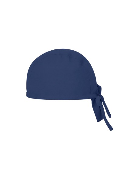 Bandana Azul Marinho Chef de Cozinha Touca Unissex Ajustavel