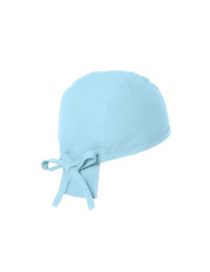 Bandana Azul Claro Touca Cozinha Confeitaria Doceria Unissex