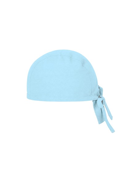 Bandana Azul Claro Touca Cozinha Confeitaria Doceria Unissex