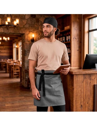 Bandana Touca Chef Cozinha Preto Bartender...