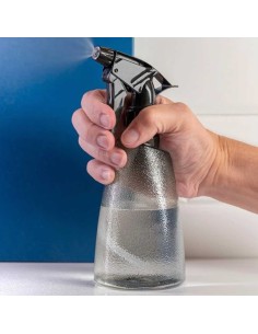 Borrifador Spray Multiuso Limpeza Preto Transparente 500ml 2
