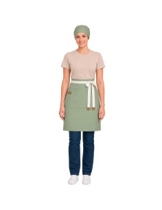 Avental de Cintura Verde Cha Cafeteria Bar SPA Vegano Salao 2