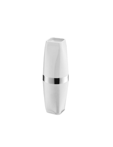 Porta Escova com Tampa Acessorio Banheiro Branco