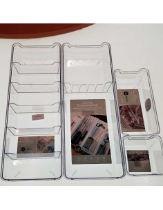 Organizador de Gaveta para Facas Divisoria Transparente 2