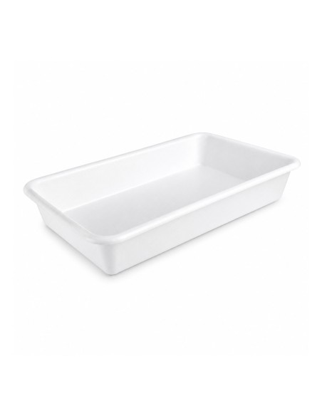 Bandeja Multiuso Organizador Cozinha Plástico Branco 12,5L