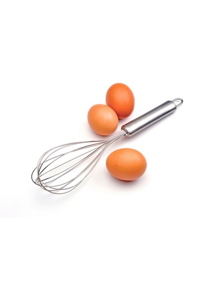 Batedor de Clara Ovo Manual Fouet Inox Cozinha Profissional