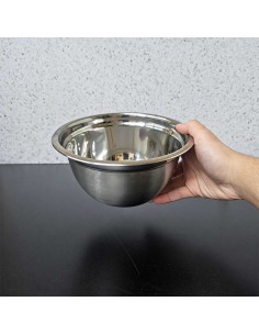 Tigela Bowl Pote Cumbuca Saladeira Pequena Aço Inox 1,2L 2