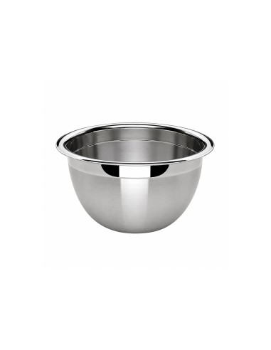 Tigela Bowl Aço Inox Escovado e Borda Polida 26cm