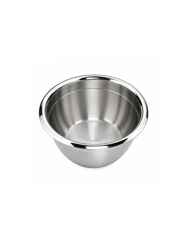 Tigela Bowl Aço Inox Escovado e Borda Polida 26cm