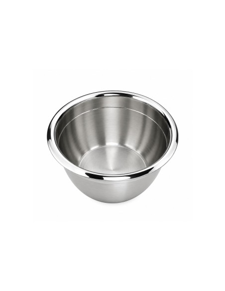 Tigela Bowl Aço Inox Escovado e Borda Polida 26cm