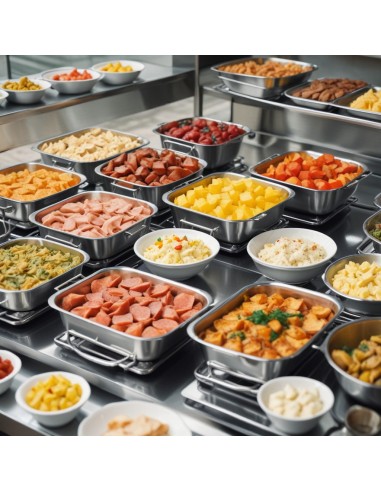 Travessa Mini Alça Inox Couvert Servir Entradas...