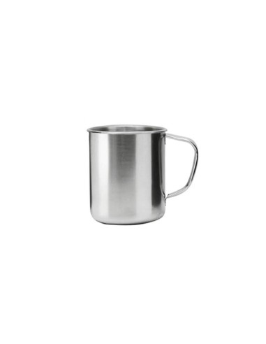 Caneca Xicara Aço Inox Bar Restaurante Acampar 250ml