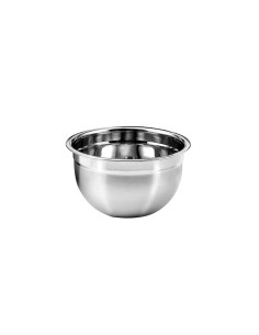 Tigela Bowl Aço Inox Escovado e Borda Polida 1100ml