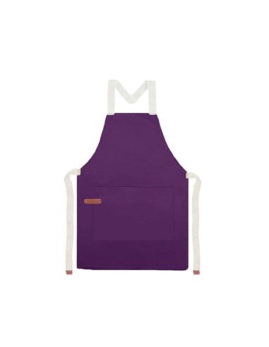 Avental Roxo Açai Algodao Sorveteria Doceria...