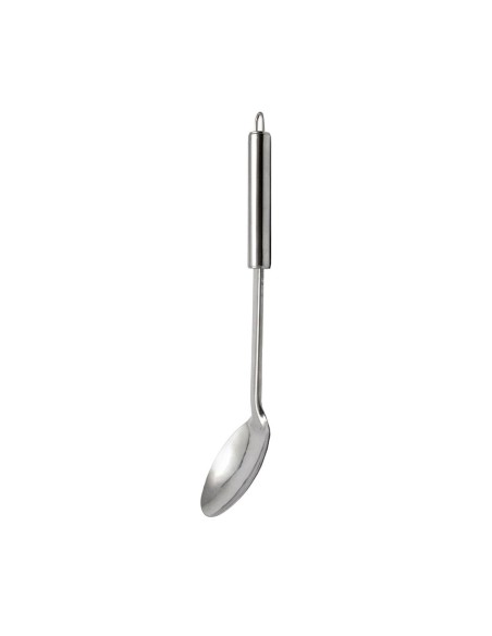 Colher Arroz Cozinha Profissional Utensilio Inox Tuboline 31cm