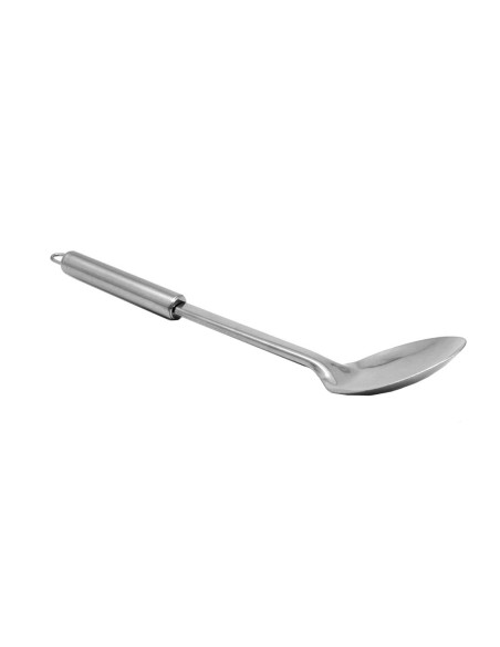 Colher Arroz Cozinha Profissional Utensilio Inox Tuboline 31cm