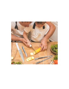 Faca de Cozinha Chef 8" Cortar Picar Fatiar Inox 2