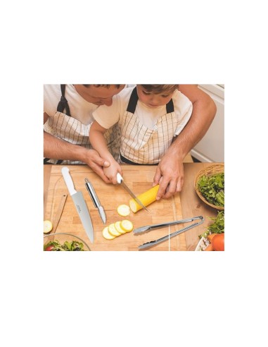 Faca de Cozinha Chef 8" Cortar Picar Fatiar Inox