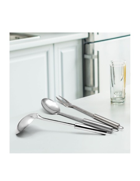 Garfo Trinchante Utensilios Cozinha Profissional Aço Inox Tuboline