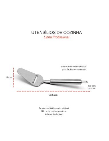 Fatiador de Queijo Cortador Frios Plaina Aço...