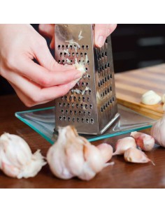 Ralador de Queijo Legumes Frutas 4 Faces Aço Inox 2