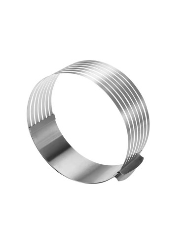 Cortador de Bolo Molde Camadas Ajustavel Aro...