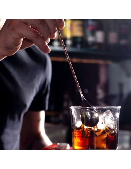 Colher Bailarina Cabo Longo Drinks Sucos Aço Inox